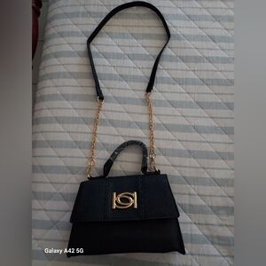 NWOT bebe brand Black Crossbody Bag Handbag Purse Women